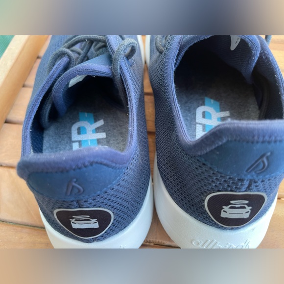 Allbirds OTR TR Men's 12 Blue Tree Runners Low Top Lace Up Knit Sneaker Shoes - Picture 7 of 10